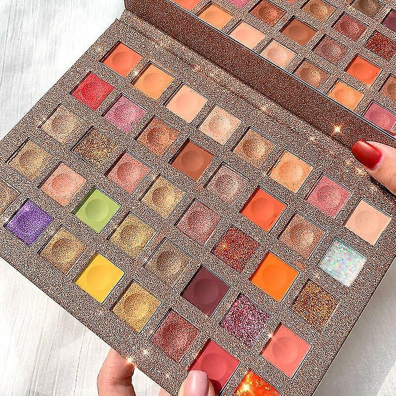Foto 2 pulgar | Paleta De Sombras De Ojos Huoguo 40 Colores Con Purpurina Mate Para Mujer - Venta Internacional.