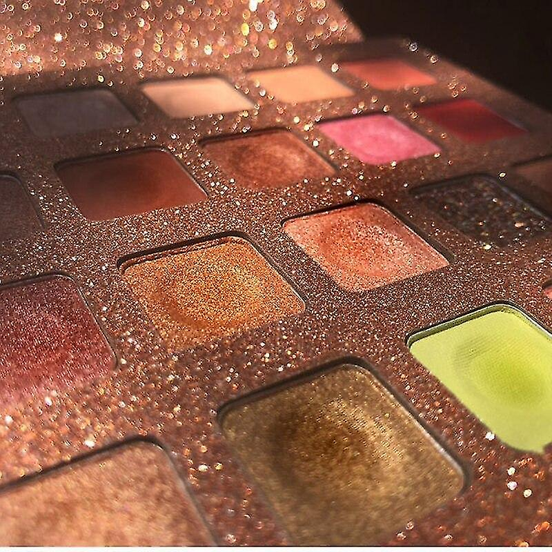 Foto 2 | Paleta De Sombras De Ojos Huoguo 40 Colores Con Purpurina Mate Para Mujer - Venta Internacional.