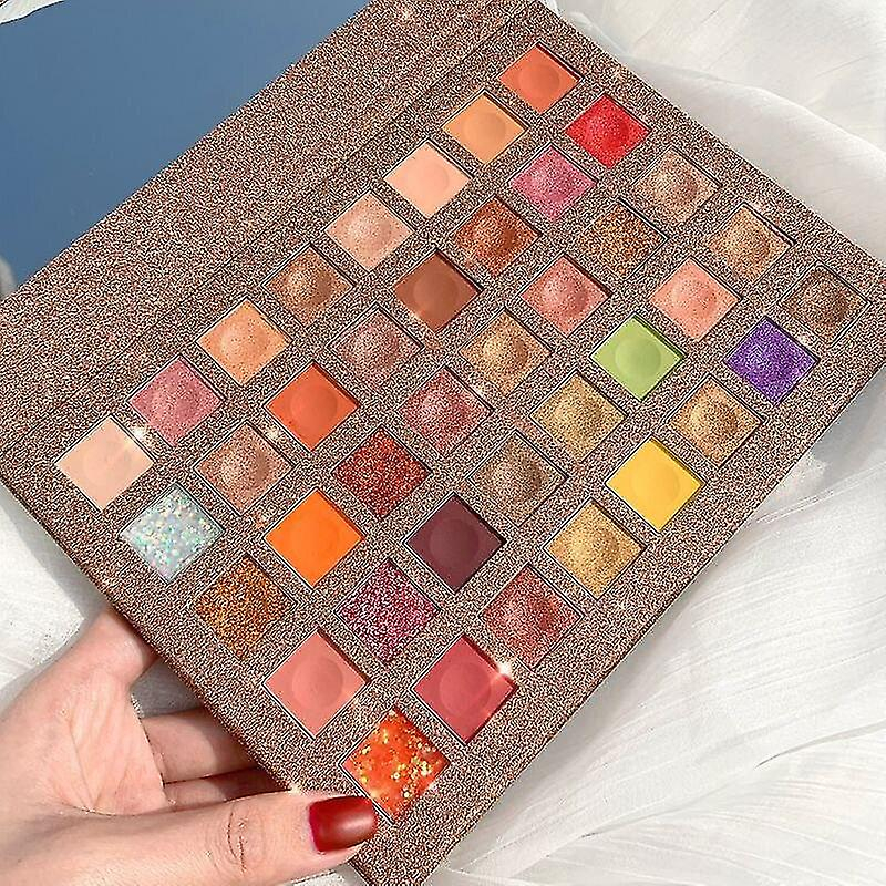 Foto 4 | Paleta De Sombras De Ojos Huoguo 40 Colores Con Purpurina Mate Para Mujer - Venta Internacional.