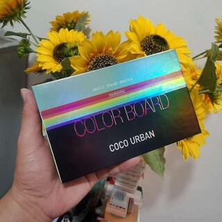 Foto 2 | Paleta De Sombras De Ojos Huoguo 60 Colores Amarillo Neón Impermeable - Venta Internacional.