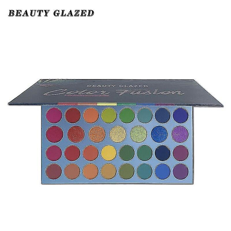 Foto 1 | Paleta De Sombras De Ojos Huoguo  39 Colores  Neón Perlado Mate - Venta Internacional.
