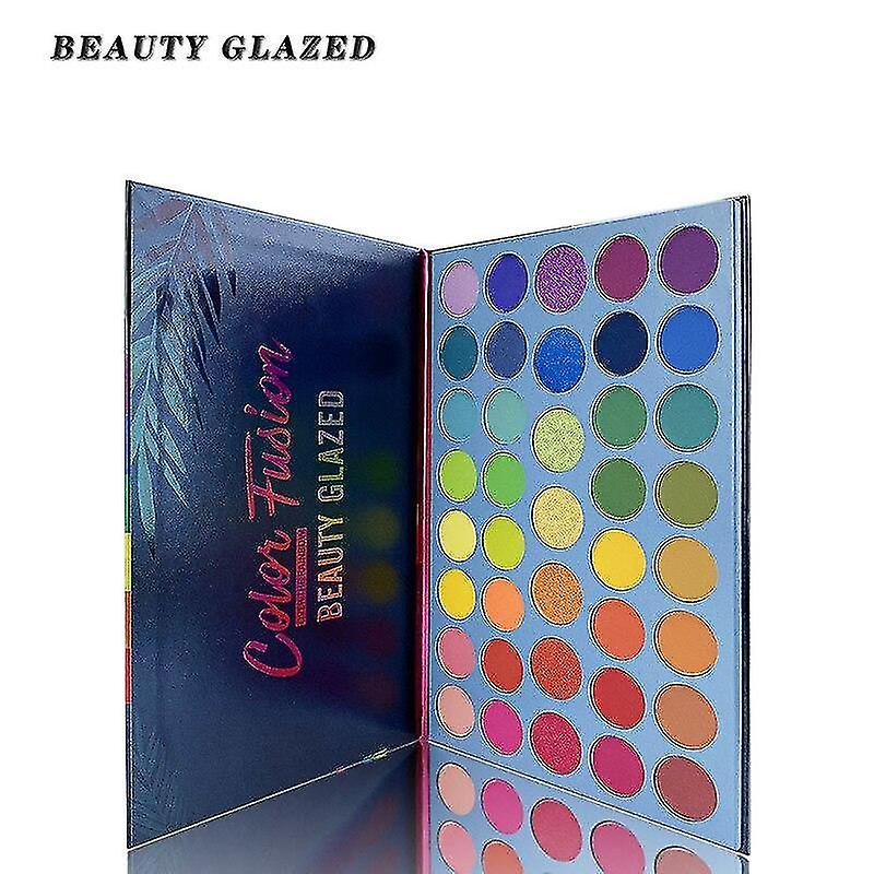 Foto 2 | Paleta De Sombras De Ojos Huoguo  39 Colores  Neón Perlado Mate - Venta Internacional.