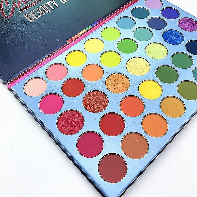 Foto 4 | Paleta De Sombras De Ojos Huoguo  39 Colores  Neón Perlado Mate - Venta Internacional.