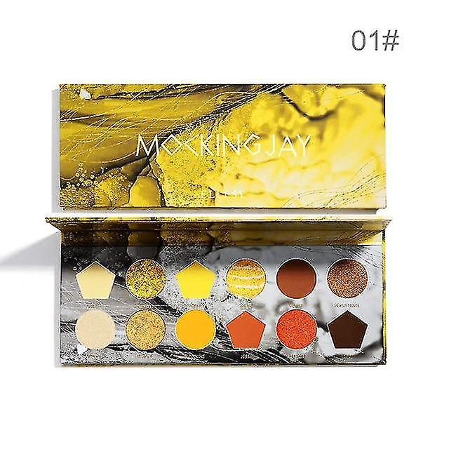 Foto 2 | Paleta De Sombras De Ojos Huoguo Dream 12 Color Shimmer Nude Matte - Venta Internacional.