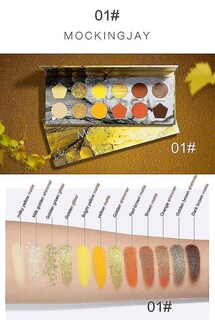 Foto 3 | Paleta De Sombras De Ojos Huoguo Dream 12 Color Shimmer Nude Matte - Venta Internacional.