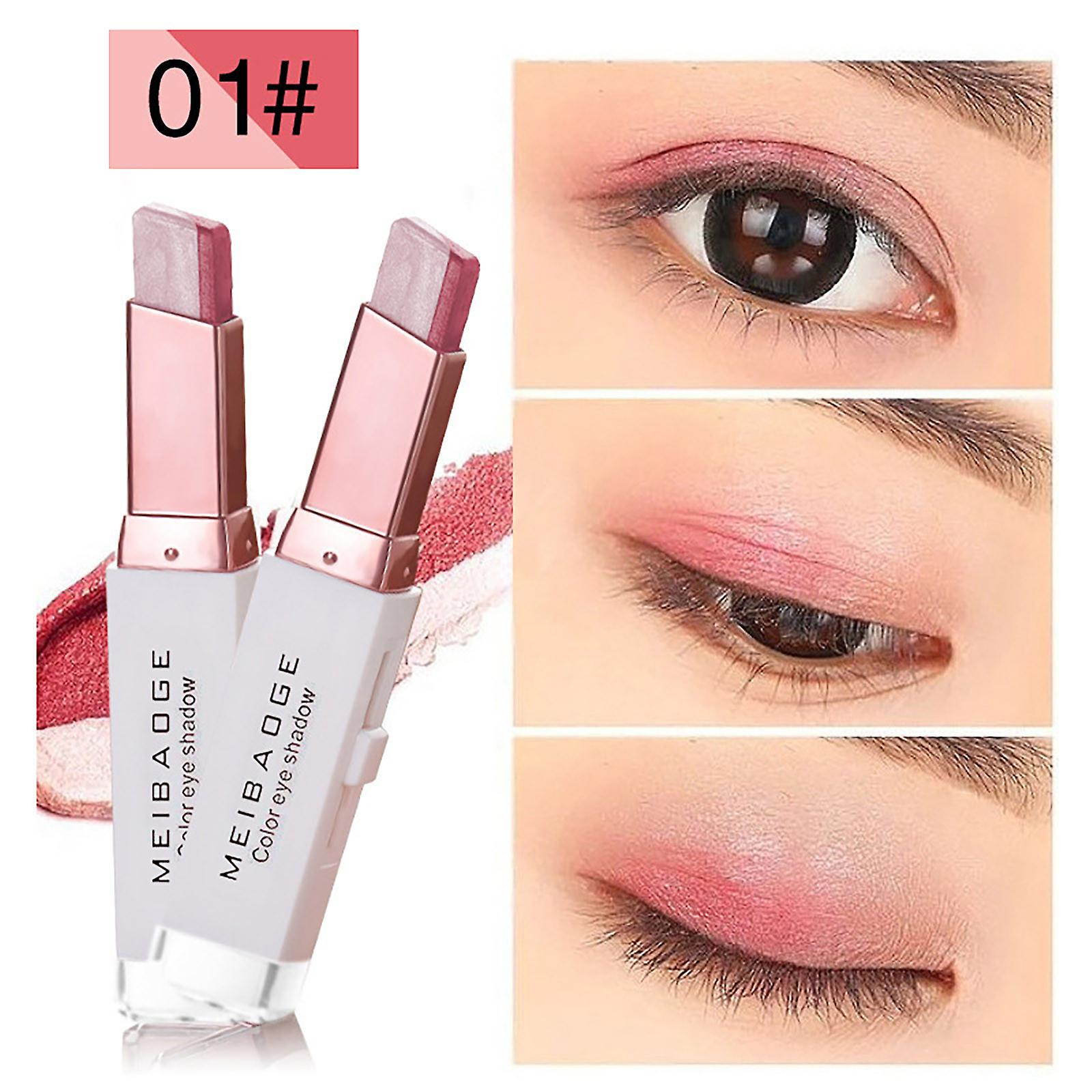Foto 4 pulgar | Sombra De Ojos Huoguo Gusano De Seda Yacente Bicolor De Alto Brillo - Venta Internacional.