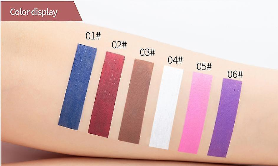 Foto 5 pulgar | Sombra De Ojos Huoguo  6 Colores  Color Crema Brillante  5 G  Resistente Al Agua - Venta Internacional.