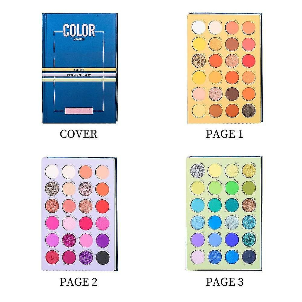 Foto 2 pulgar | Paleta De Sombras De Ojos Beauty Glazed Color Shades 72 Colores - Venta Internacional.