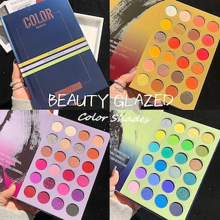 Foto 2 | Paleta De Sombras De Ojos Beauty Glazed Color Shades 72 Colores - Venta Internacional.