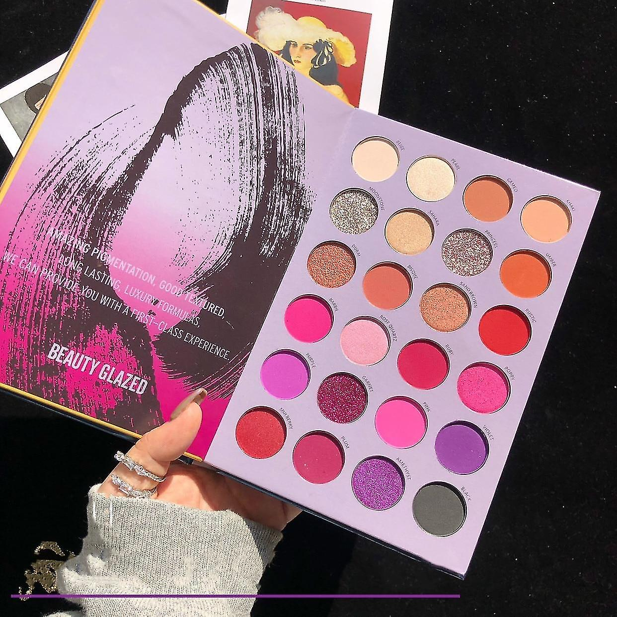 Foto 6 pulgar | Paleta De Sombras De Ojos Beauty Glazed Color Shades 72 Colores - Venta Internacional.
