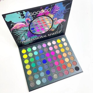 Foto 1 | Paleta De Sombras De Ojos Huoguo Tropical Rainforest Matte 63 Colores - Venta Internacional.