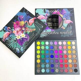 Foto 2 | Paleta De Sombras De Ojos Huoguo Tropical Rainforest Matte 63 Colores - Venta Internacional.
