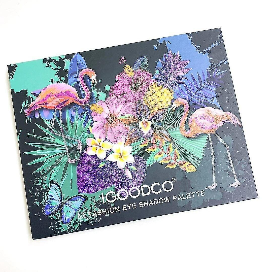 Foto 3 | Paleta De Sombras De Ojos Huoguo Tropical Rainforest Matte 63 Colores - Venta Internacional.