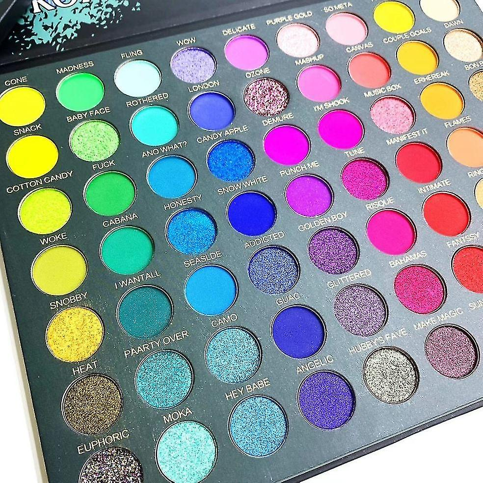 Foto 4 | Paleta De Sombras De Ojos Huoguo Tropical Rainforest Matte 63 Colores - Venta Internacional.