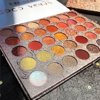 Foto 4 | Paleta De Sombras De Ojos Huoguo 35 Colores Brillante Mate Impermeable - Venta Internacional.