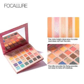 Foto 2 | Paleta De Sombras De Ojos Huoguo 30 Colores En Polvo De Alta Calidad - Venta Internacional.