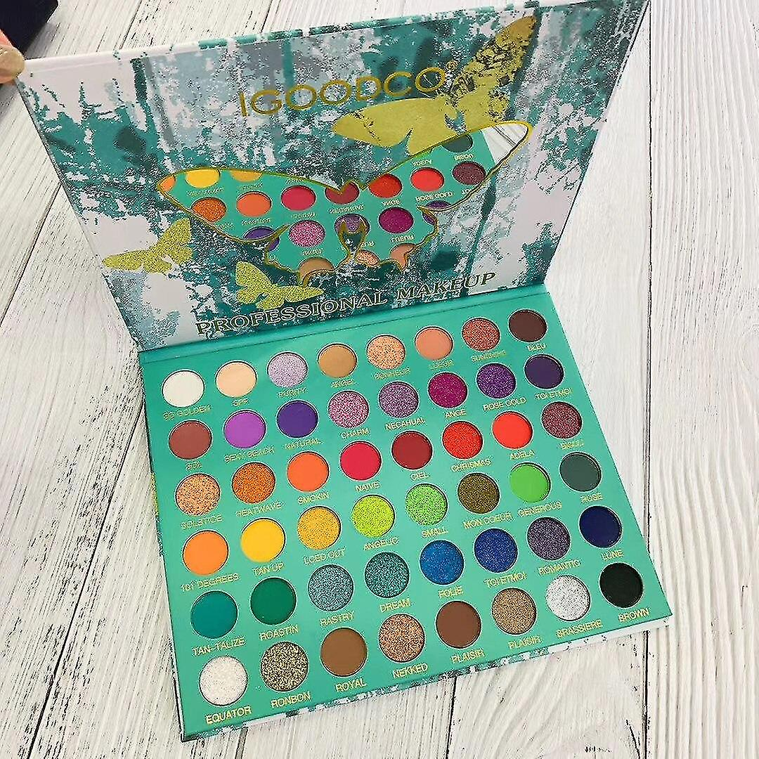 Foto 1 | Sombra De Ojos Huoguo 48 Colores Matte Tropical Rainforest - Venta Internacional.