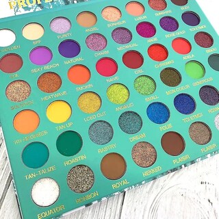 Foto 3 | Sombra De Ojos Huoguo 48 Colores Matte Tropical Rainforest - Venta Internacional.