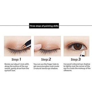 Foto 3 | Juego De 2 Bolígrafos Para Sombras De Ojos Huoguo Flash Continuamente A Prueba De Agua - Venta Internacional.