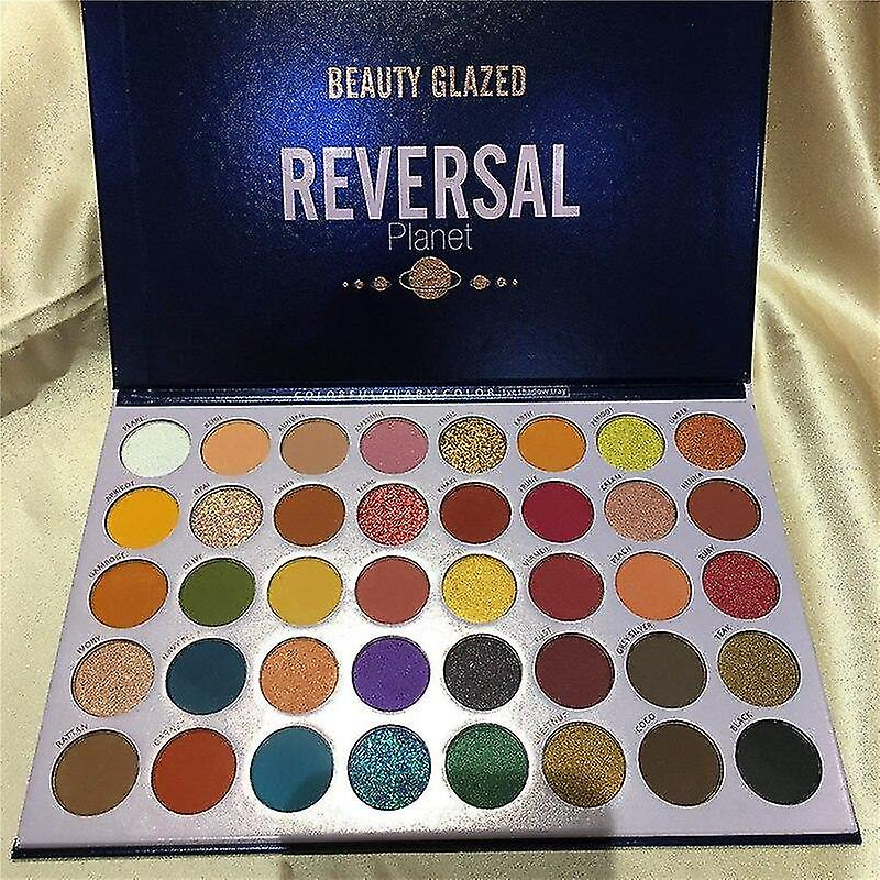 Foto 2 pulgar | Paleta De Sombras De Ojos Huoguo Reversal Planet Glitter 40 Colores - Venta Internacional.