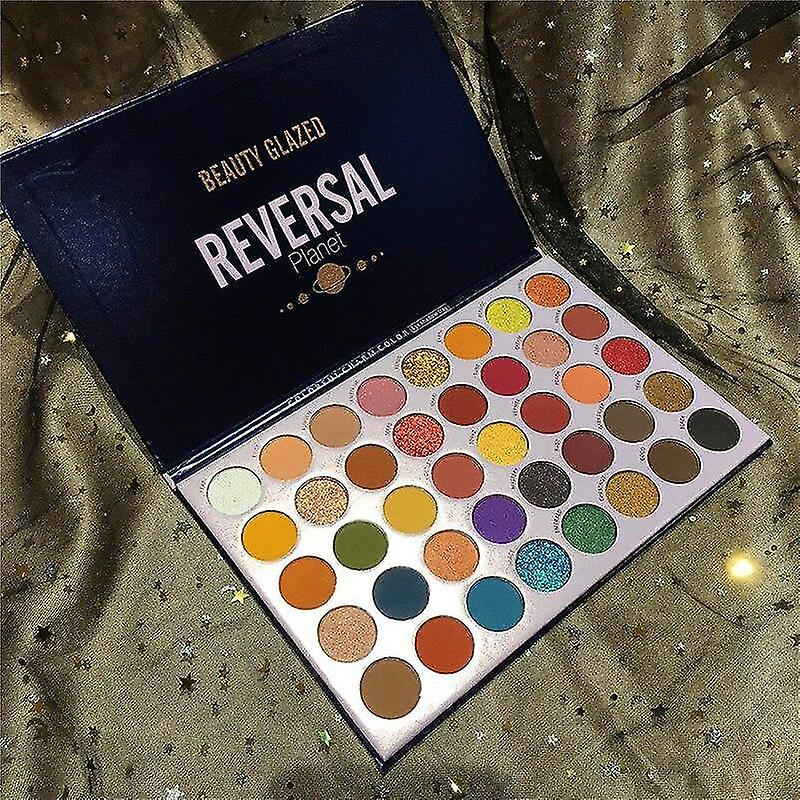 Foto 4 pulgar | Paleta De Sombras De Ojos Huoguo Reversal Planet Glitter 40 Colores - Venta Internacional.