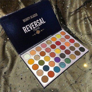 Foto 3 | Paleta De Sombras De Ojos Huoguo Reversal Planet Glitter 40 Colores - Venta Internacional.