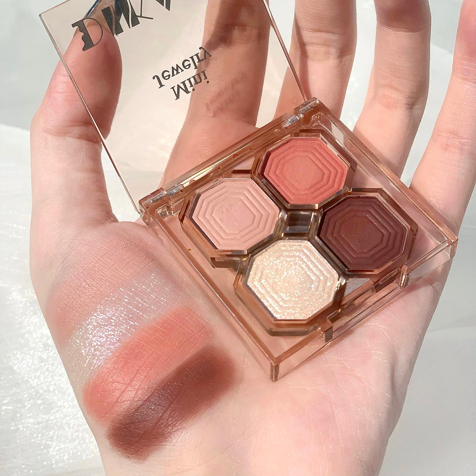 Foto 2 | Paleta De Sombras De Ojos Huoguo Bright Gemstone Pearly Matte - Venta Internacional.