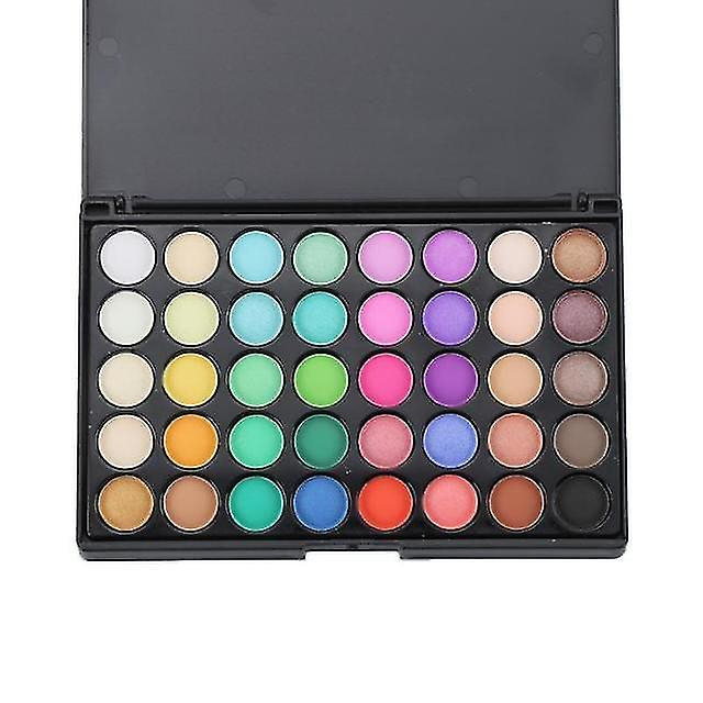 Foto 2 pulgar | Paleta De Sombras De Ojos Huoguo  40 Colores  Arcoíris Mate Con Purpurina - Venta Internacional.