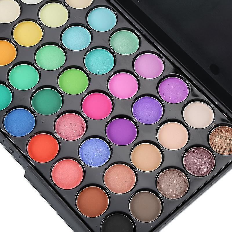 Foto 3 | Paleta De Sombras De Ojos Huoguo  40 Colores  Arcoíris Mate Con Purpurina - Venta Internacional.