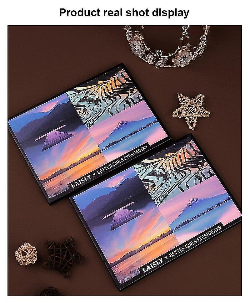 Foto 4 | Paleta De Sombras De Ojos Huoguo  40 Colores  Purpurina Mate  Impermeable - Venta Internacional.