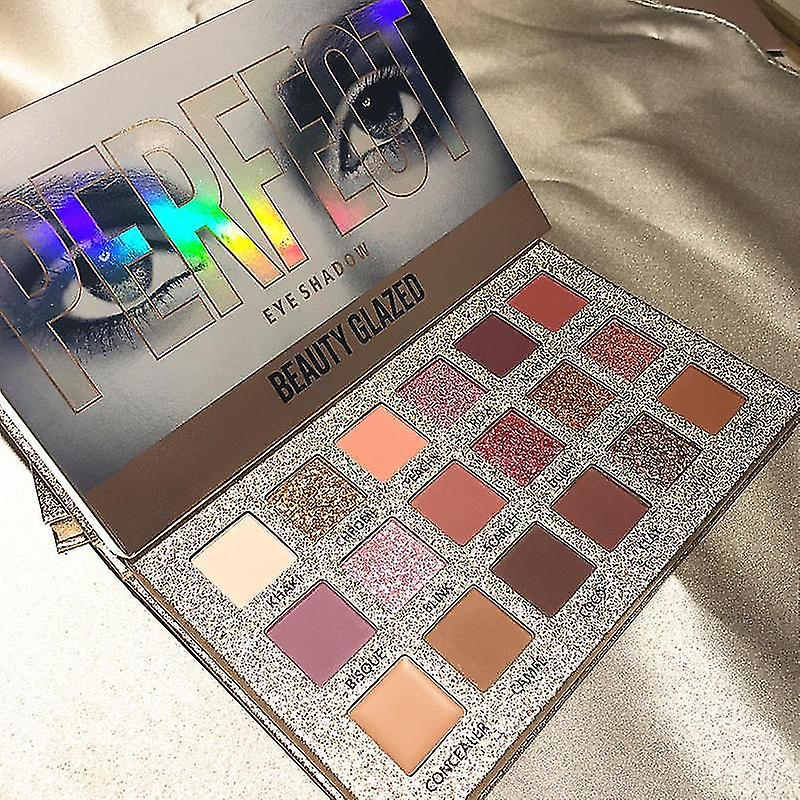Foto 2 | Paleta De Sombras De Ojos Beauty Glazed  18 Colores  Mate Natural - Venta Internacional.