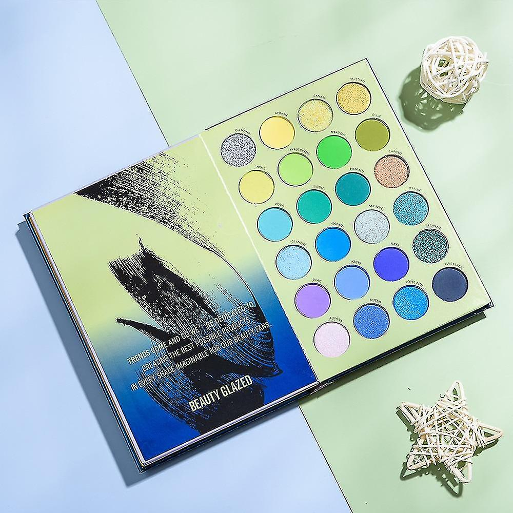 Foto 3 | Paleta De Sombras De Ojos Huoguo 72 Colorshade Con Purpurina Y Brillo - Venta Internacional.
