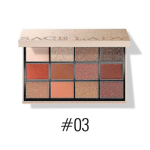 Paleta De Sombras De Ojos Huoguo Matte Glitter Nude Makeup 1 5 G X 1 - Venta Internacional.