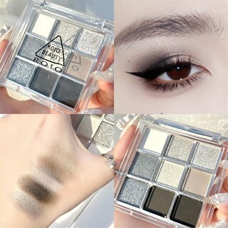 Foto 2 | Paleta De Sombras De Ojos Huoguo Dark Punk Smoky 9 Colores - Venta Internacional.