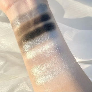Foto 3 | Paleta De Sombras De Ojos Huoguo Dark Punk Smoky 9 Colores - Venta Internacional.