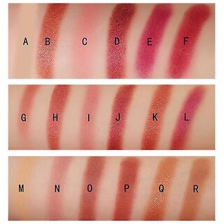 Foto 2 | Paleta De Sombras De Ojos Huoguo Beauty Glitter Waterproof 18 Colores - Venta Internacional.