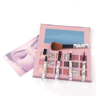 Foto 4 | Paleta De Sombras De Ojos Huoguo Beauty Glitter Waterproof 18 Colores - Venta Internacional.