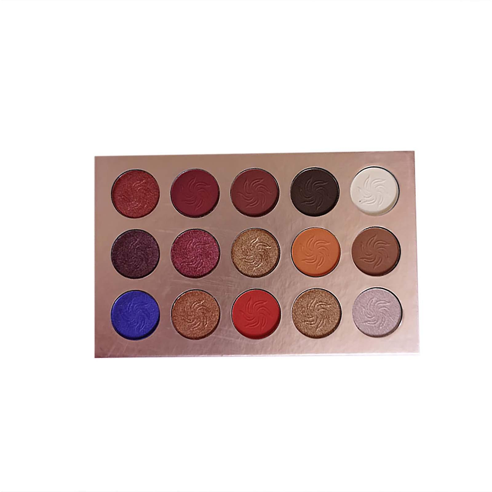 Paleta De Sombras De Ojos Huoguo 15 Colores Pearl Glitter - Venta Internacional.