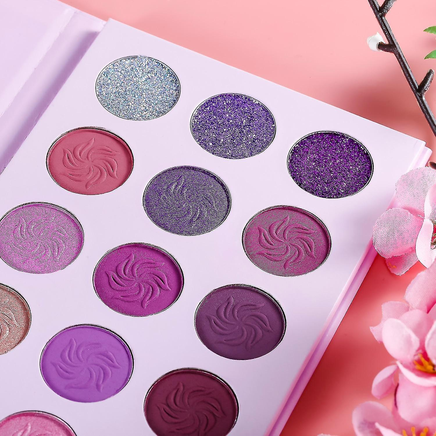 Foto 6 pulgar | Paleta De Sombras De Ojos Huoguo Maquillaje Con Purpurina Brillante De 15 Colores - Venta Internacional.