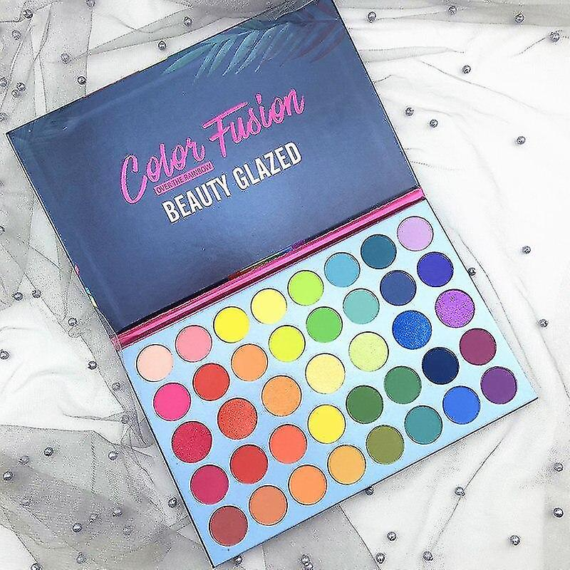 Foto 3 | Paleta De Sombras De Ojos Huoguo 39 Colores Mate Nacarado - Venta Internacional.