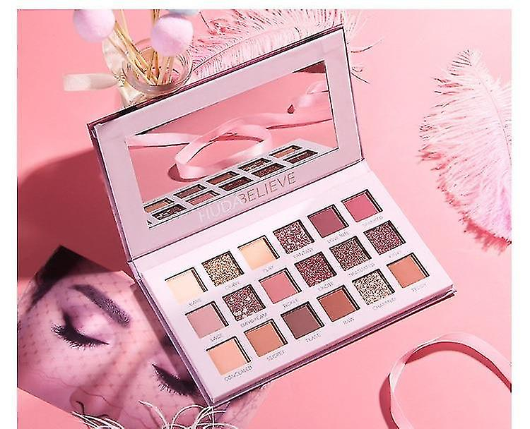 Paleta De Sombras De Ojos Huoguo Desert Rose 18 Colores - Venta Internacional.