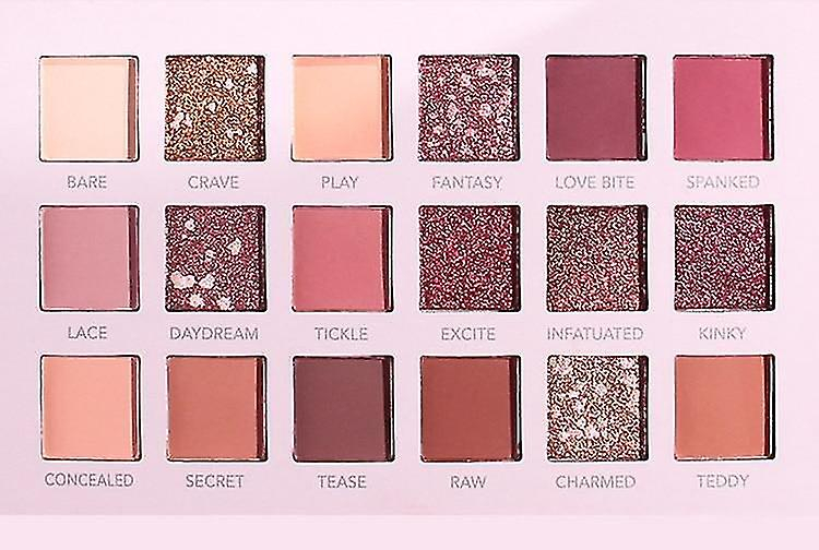 Foto 2 | Paleta De Sombras De Ojos Huoguo Desert Rose 18 Colores - Venta Internacional.