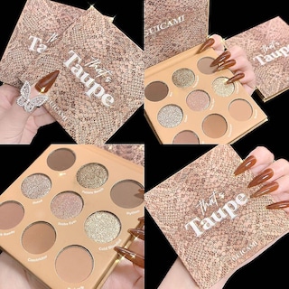 Foto 2 | Paleta De Sombras De Ojos Huoguo Serpentine 9 Colores Matte Pearl - Venta Internacional.