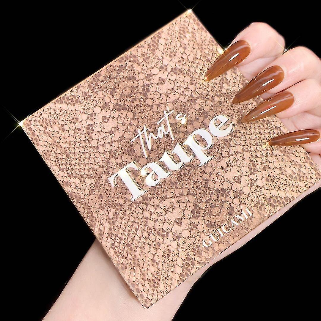 Foto 6 pulgar | Paleta De Sombras De Ojos Huoguo Serpentine 9 Colores Matte Pearl - Venta Internacional.