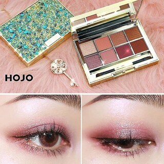 Foto 1 | Paleta De Sombras De Ojos Huoguo Quicksand Shimmer Matte Waterproof - Venta Internacional.