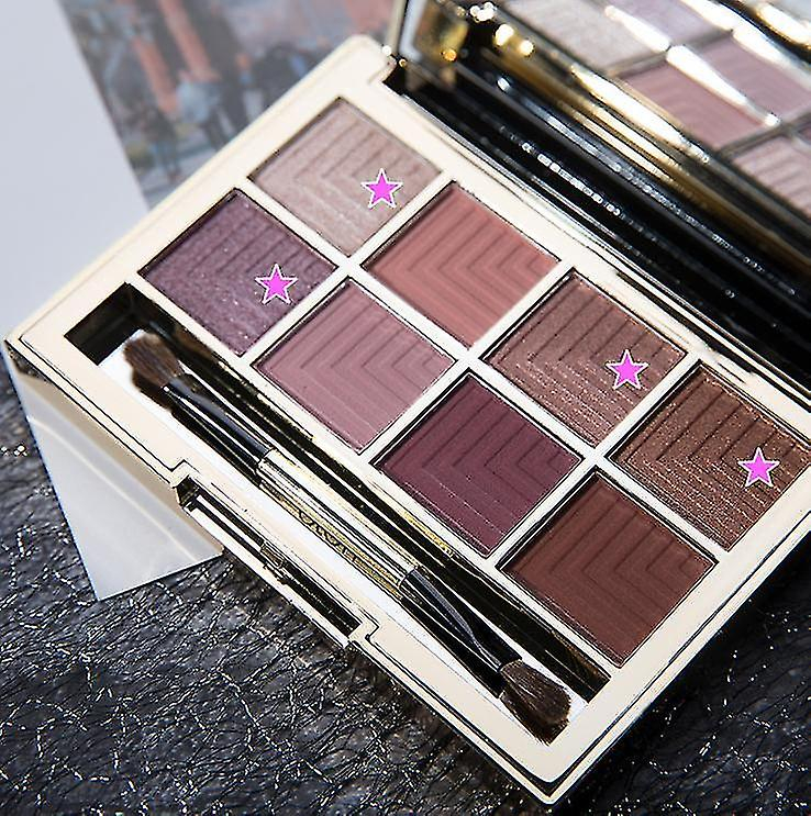 Foto 5 | Paleta De Sombras De Ojos Huoguo Quicksand Shimmer Matte Waterproof - Venta Internacional.