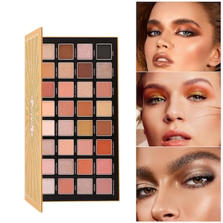 Foto 3 | Paleta De Sombras De Ojos Huoguo 32 Colores Nacaradas Mate De Larga Duración - Venta Internacional.