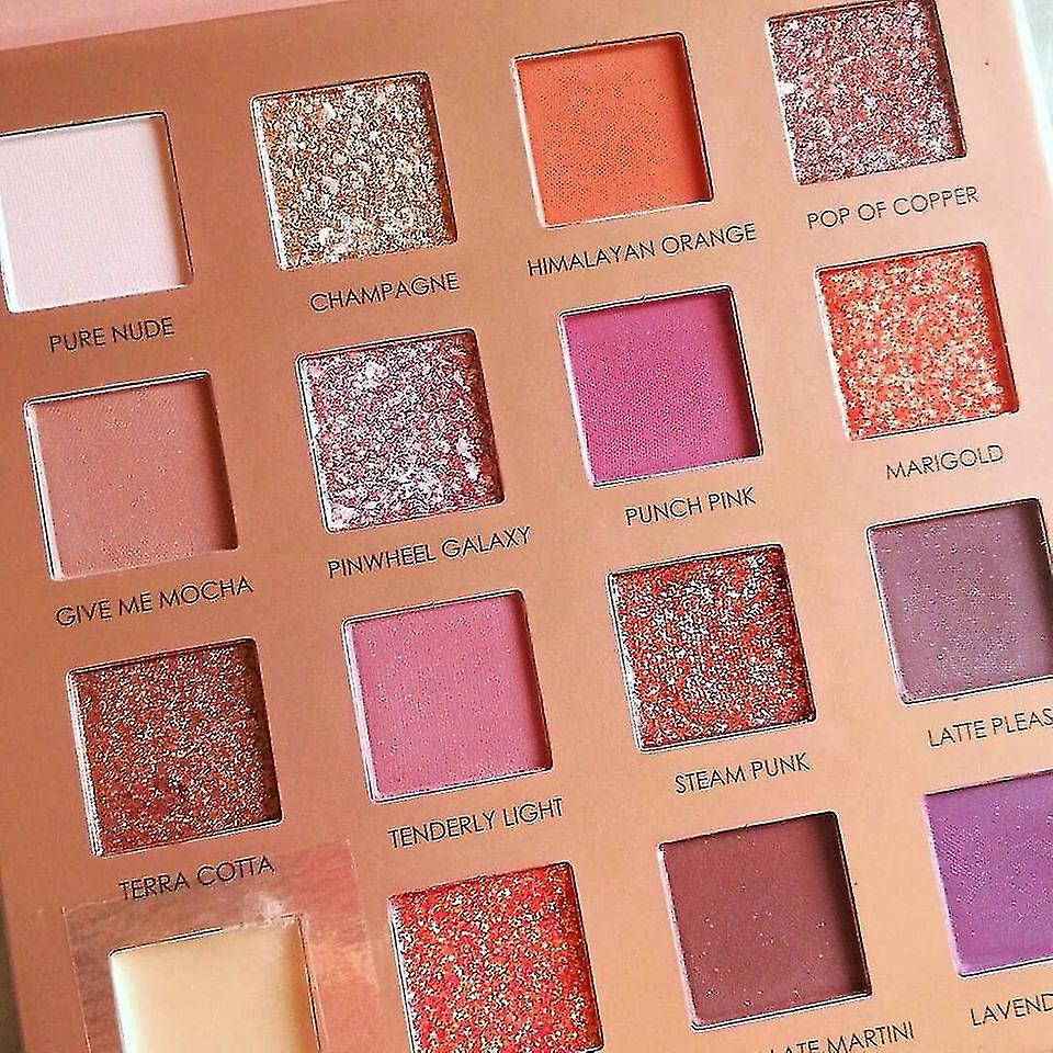 Foto 4 pulgar | Paleta De Sombras De Ojos Huoguo Sunrise 16 Colores Con Purpurina Mate - Venta Internacional.