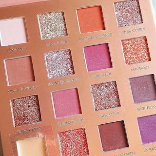Foto 3 | Paleta De Sombras De Ojos Huoguo Sunrise 16 Colores Con Purpurina Mate - Venta Internacional.