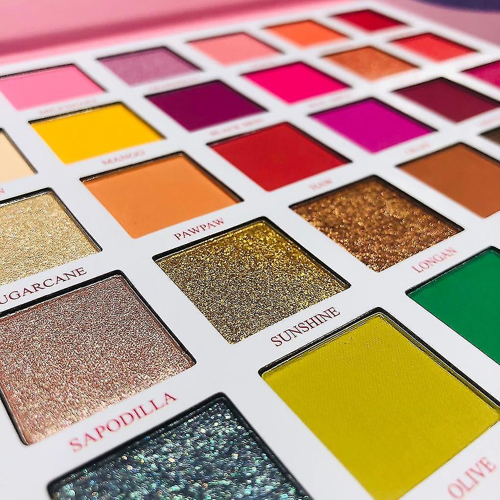 Foto 5 | Paleta De Sombras De Ojos Huoguo Fruit Pie Filling 30 Colores - Venta Internacional.